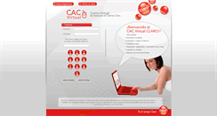 Desktop Screenshot of cacvirtualclaro.com.pa